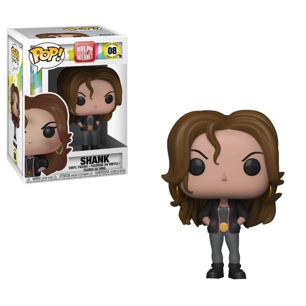 Funko Pop! Disney: Wreck-It Ralph 2 – Shank #08 Vinyl Figure – New in Box